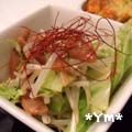 ゆりまんま's cooksnap of when they made ピリ辛★キャベツ・ネギ・メンマの中華和え.