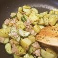 うね子ちゃん's cooksnap of when they made じゃがいもときゅうりの炒め物.