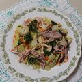 イチゴ、イチゴ。's cooksnap of when they made 栄養満点！ツルムラサキと豚肉の塩麹炒め.