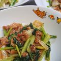 hyookpad2's cooksnap of when they made 小松菜と豚こま肉のにんにく炒め.