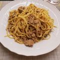 cosakin's cooksnap of when they made ツナマヨスパゲッティー.