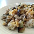 イエローバード's cooksnap of when they made 茄子と挽肉のガリバタライス（洋風炒飯）.
