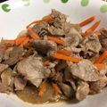 クック1EKZHL☆'s cooksnap of when they made 牛肉簡単炒め.