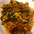 ♪＊♪＊'s cooksnap of when they made 豚こまと卵のチリソース炒め.