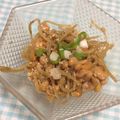 ぽぽきゅ's cooksnap of when they made 金平牛蒡と納豆の胡麻あえ.