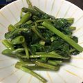 yurippii's cooksnap of when they made ピリ辛！空芯菜のにんにく炒め.