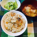 マーシ☆'s cooksnap of when they made 【簡単】サバ缶DE炊き込みご飯.