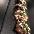 ボボモン's cooksnap of when they made ♡子供が喜ぶお肉でお寿司♡アレンジ.