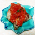 まぶたん's cooksnap of when they made 不思議食感～梨の豚肉巻き✿トマトソース✿.