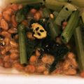 ＊にょにょん＊'s cooksnap of when they made 辛子野沢菜納豆.