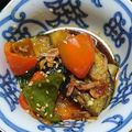 ♪KANON♪'s cooksnap of when they made レンジde☆なすとピーマンの中華蒸し.