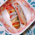しゅい6's cooksnap of when they made カニカマで縞々ウインナー.