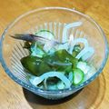 fumcook's cooksnap of when they made 寿司酢できゅうりとワカメの酢の物.