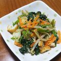 ☆まりもキッチン☆'s cooksnap of when they made もやしのごまあえ　給食.