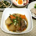 ☆f1y3☆'s cooksnap of when they made トロトロ大根とサバの煮物.
