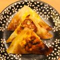 coco＆runa's cooksnap of when they made 苦くないゴーヤーサラダ春巻き(サモサ風).