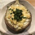 ♡しゃん♡'s cooksnap of when they made 丸なすの味噌マヨのせグリル.