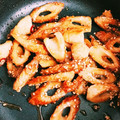 treetopk's cooksnap of when they made 簡単美味しい♡ちくわのきんぴら☆.