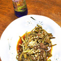 蕗の薹の天婦羅's cooksnap of when they made さつまいもの茎のきんぴら.