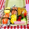にゃにゃ☆☆☆'s cooksnap of when they made お寿司弁当.