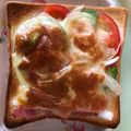 くろかよかよ's cooksnap of when they made アボカドとトマトのチーズトースト.