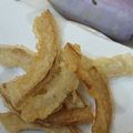 Tusentakk's cooksnap of when they made アケビ♥アケビの天ぷら.