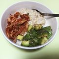 sesame1124's cooksnap of when they made 美肌、美腸に♡アボカド納豆キムチ丼.