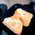 Sac’HiNa's cooksnap of when they made お弁当にも！玉子1個のだし巻き玉子.