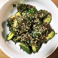 クックOZNA86☆'s cooksnap of when they made 簡単◆かち割り梅きゅうり.
