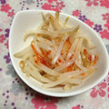 ぽぽきゅ's cooksnap of when they made 超簡単!!時短!!茹でもやしのキムチ和え.