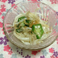 ぽぽきゅ's cooksnap of when they made オクラともやしのおかか和え（透析食）.