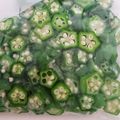 雌豚♀'s cooksnap of when they made オクラの冷凍保存.