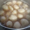 ☆チーサン★'s cooksnap of when they made 里芋の煮っ転がし☆皮むき簡単衣かつぎから.