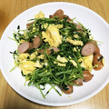ｻﾝﾀﾏﾘｵ's cooksnap of when they made 豆苗と卵のウェイパー炒め.