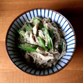 SoinLove's cooksnap of when they made ササミとエノキとオクラのわさび和え.
