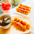 あゆな。。's cooksnap of when they made やわもち♡かぼちゃのみたらし団子.