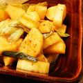 新妻あや's cooksnap of when they made 長葱と長芋の炒め物.
