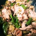 クック14565☆'s cooksnap of when they made ピーマンとナスと豚肉のスタミナ炒め.