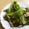 きらり流れ星's cooksnap of when they made レンジ蒸しなすの豚しゃぶサラダ.
