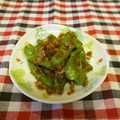 龍青空ママ's cooksnap of when they made 簡単♡しし唐のガーリックおかか炒め♪.