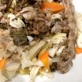 ☆みっち's cooksnap of when they made レンジで簡単！キャベツともやしを梅豚肉で.