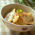おしす's cooksnap of when they made 大根の皮と面取り部分のオイマヨ炒め.