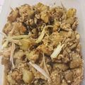 昔ながらの若鶏唐揚げ's cooksnap of when they made ◆米茄子と鯖の水煮缶deゴマ味噌炒め◆.