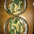 りお♪'s cooksnap of when they made 水菜と油揚げの焼き浸し、水分ほぼナシ.