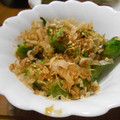 ramieru's cooksnap of when they made 簡単5分☆オクラのオイバター炒め☆.