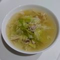 ちゃちゃみー's cooksnap of when they made 究極の時短/簡単 キャベツと豚肉のスープ.