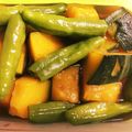 ピアぴあの's cooksnap of when they made かぼちゃとシシトウの煮物 塩麹入り！.