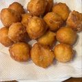 COM☆COM♪'s cooksnap of when they made 豆腐とHM のふわふわドーナツ (簡単).