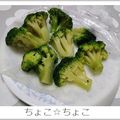 ちょこ☆ちょこ's cooksnap of when they made 冷凍ブロッコリーの解凍②レンジ編.