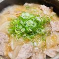 料理男子部🍻's cooksnap of when they made 栄養満点◎豚肉と豆苗の大根ミルフィーユ鍋.
